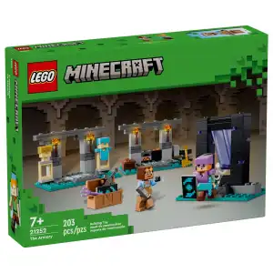 LEGO Minecraft 21252 The Armory 203 Pcs miniatura 2